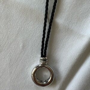 Elegant Silver Pendant Necklace